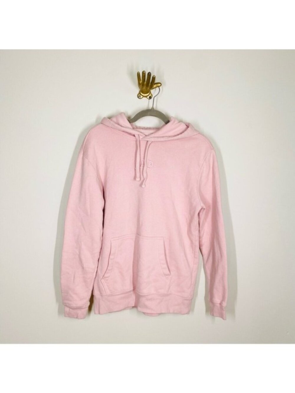 GAP Pink Hooded Sweatshirt - Size XS, Cozy and Cute